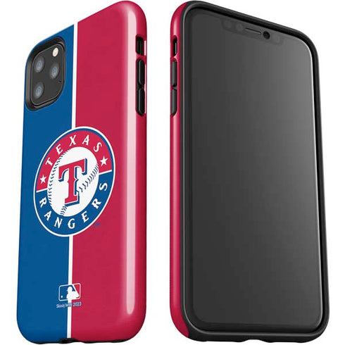 MLB Texas Rangers Split iPhone 11 Pro Max Impact Case