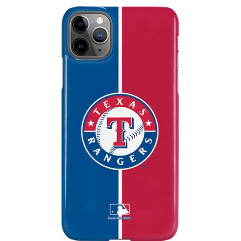 MLB Texas Rangers Split iPhone 11 Pro Max Lite Case