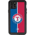 MLB Texas Rangers Split iPhone 11 Pro Max Waterproof Case