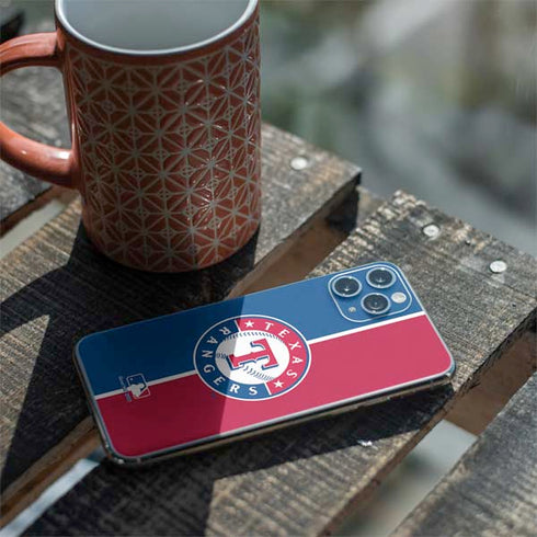MLB Texas Rangers Split iPhone 11 Pro Skin