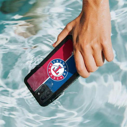 MLB Texas Rangers Split iPhone 11 Pro Waterproof Case