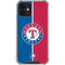 MLB Texas Rangers Split iPhone 12 Clear Case