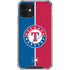 MLB Texas Rangers Split iPhone 12 Mini Clear Case