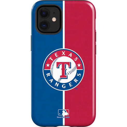 MLB Texas Rangers Split iPhone 12 Mini Impact Case