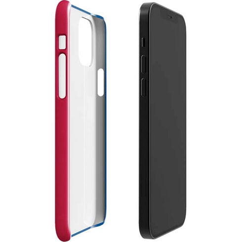 MLB Texas Rangers Split iPhone 12 Mini Lite Case