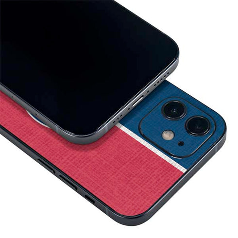 MLB Texas Rangers Split iPhone 12 Mini Skin