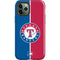 MLB Texas Rangers Split iPhone 12 Pro Impact Case
