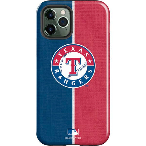 MLB Texas Rangers Split iPhone 12 Pro Max Impact Case