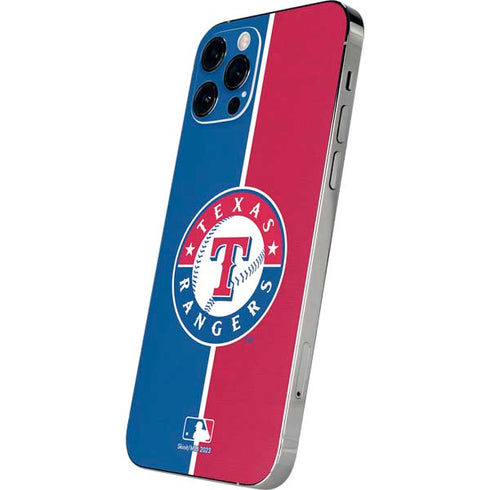 MLB Texas Rangers Split iPhone 12 Pro Max Skin