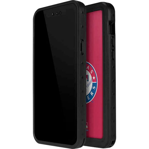 MLB Texas Rangers Split iPhone 12 Pro Max Waterproof Case