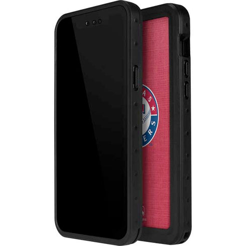 MLB Texas Rangers Split iPhone 12 Pro Waterproof Case