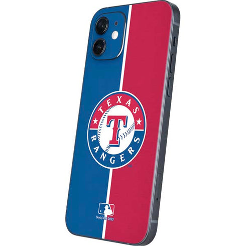 MLB Texas Rangers Split iPhone 12 Skin