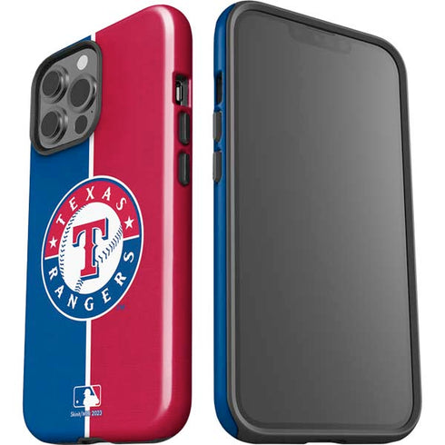 MLB Texas Rangers Split iPhone 13 Pro Max Impact Case
