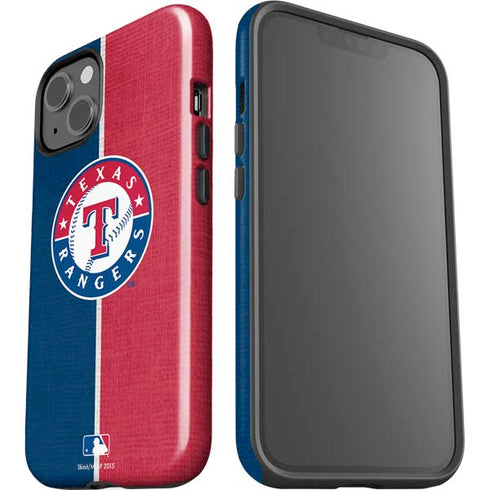 MLB Texas Rangers Split iPhone 15 Plus Impact Case