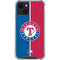 MLB Texas Rangers Split iPhone 14 Plus Clear Case