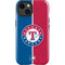 MLB Texas Rangers Split iPhone 15 Plus Impact Case