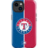 MLB Texas Rangers Split iPhone 15 Plus Impact Case