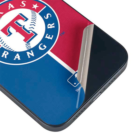 MLB Texas Rangers Split iPhone 15 Plus Skin
