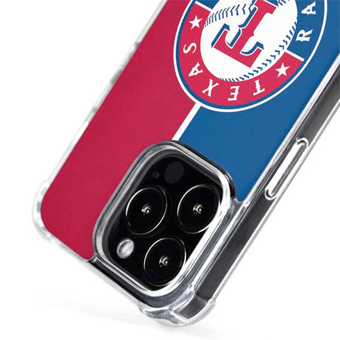 MLB Texas Rangers Split iPhone 15 Pro MagSafe Case