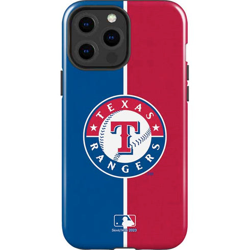 MLB Texas Rangers Split iPhone 15 Pro Max Impact Case