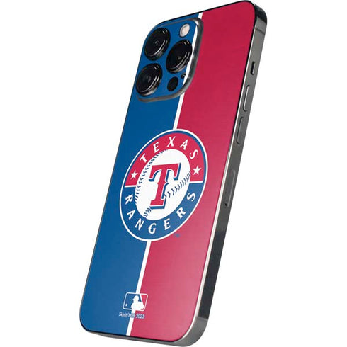 MLB Texas Rangers Split iPhone 14 Pro Max Skin
