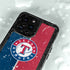 MLB Texas Rangers Split iPhone 14 Pro Max Waterproof Case