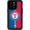 MLB Texas Rangers Split iPhone 14 Pro Waterproof Case
