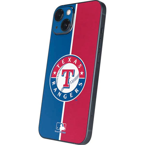 MLB Texas Rangers Split iPhone 14 Skin