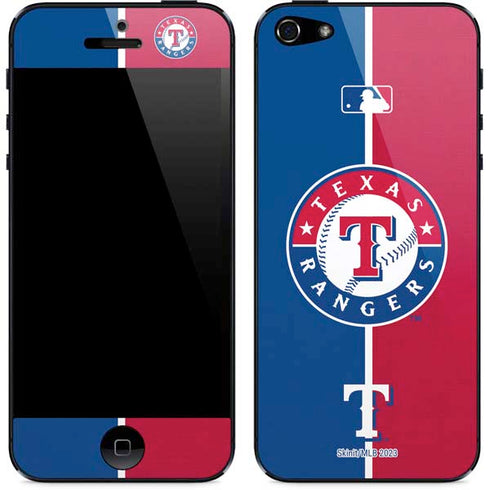 MLB Texas Rangers Split iPhone 5/5s/5SE Skin