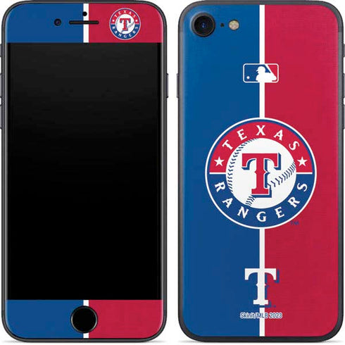 MLB Texas Rangers Split iPhone SE (2nd & 3rd Gen) Skin