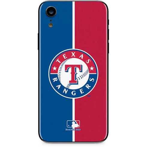 MLB Texas Rangers Split iPhone XR Skin