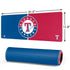 MLB Texas Rangers Split Gaming Mouse Pad