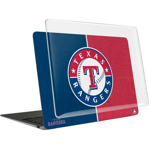 MLB Texas Rangers Split MacBook Air 13in (2020) Case plus Skin