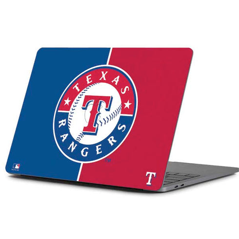 MLB Texas Rangers Split Apple MacBook Pro 13-inch Skin
