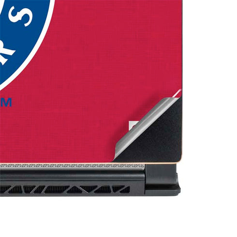 MLB Texas Rangers Split MSI GS65 Stealth Laptop Skin