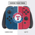 MLB Texas Rangers Split Nintendo Switch Bundle Skin