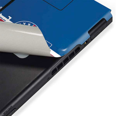 MLB Texas Rangers Split Nintendo Switch Bundle Skin