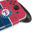 MLB Texas Rangers Split Nintendo Switch OLED (2021) Skin