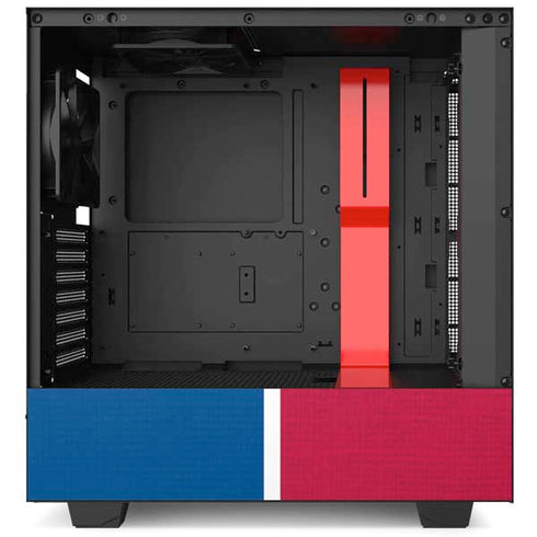 MLB Texas Rangers Split NZXT H510 Compact ATX Mid-Tower Case Skin