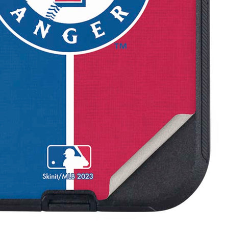 MLB Texas Rangers Split Otterbox Defender iPhone Skin