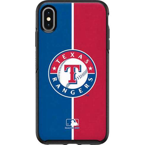 MLB Texas Rangers Split Otterbox Symmetry iPhone Skin