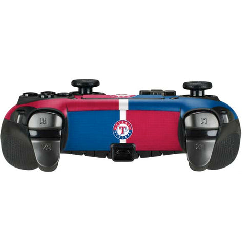 MLB Texas Rangers Split PlayStation Scuf Vantage 2 Controller Skin