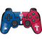 MLB Texas Rangers Split PS3 Dual Shock wireless controller Skin
