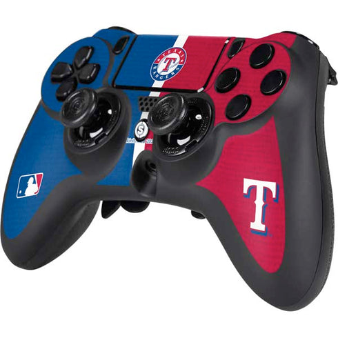MLB Texas Rangers Split PS4/PC SCUF Impact Controller Skin