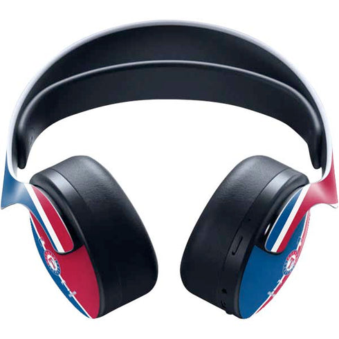 MLB Texas Rangers Split PULSE 3D Wireless Headset for PS5 Skin