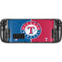 MLB Texas Rangers Split Steam Deck Handheld Gaming Computer Skin