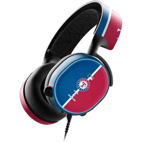 MLB Texas Rangers Split SteelSeries Arctis 3 Skin