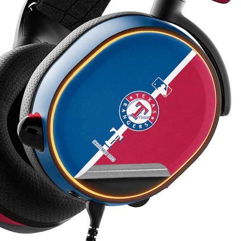 MLB Texas Rangers Split SteelSeries Arctis 5 Skin