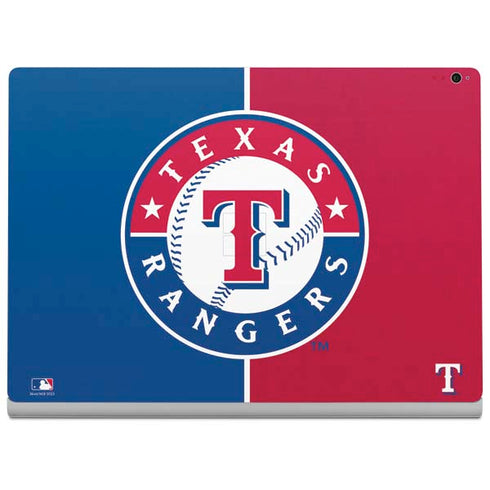 MLB Texas Rangers Split Surface Book 2 15in Skin