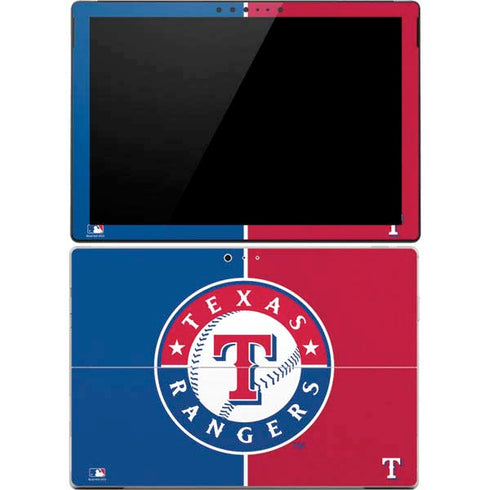 MLB Texas Rangers Split Surface Pro 4 Skin